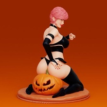 halloween girl 3d print model