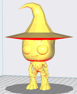 Halloween Groot merveille 3d print model - Mito3D