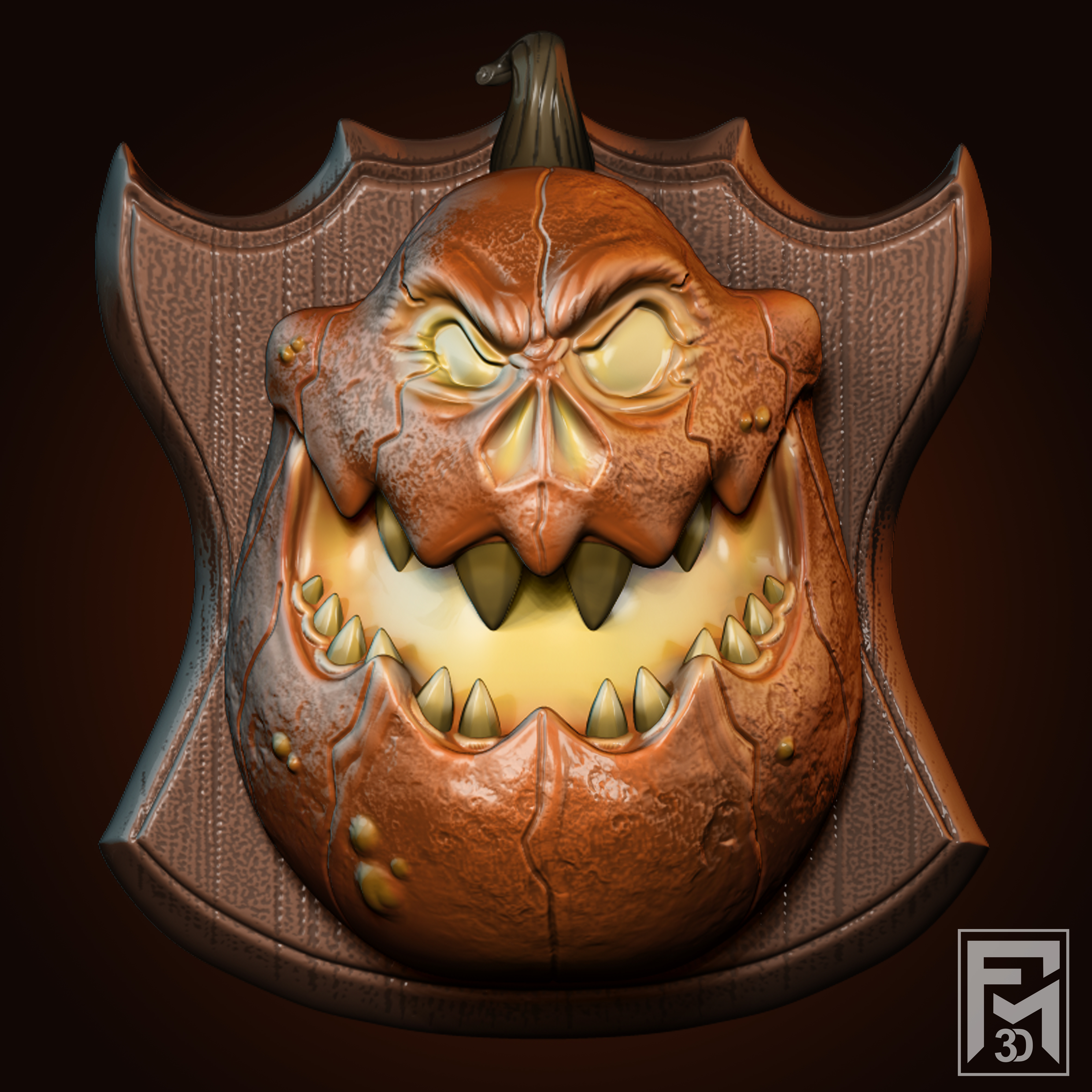 Halloween Köpfe Pack Kreaturen Grusel Albtraum 3d stl frankstein drucken Ender zbrush pixologic 3D print model - Mito3D