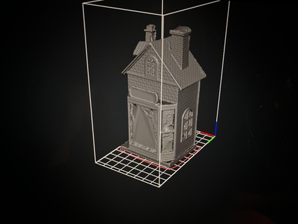 Halloween casa 3d print model - Mito3D