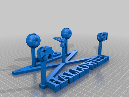 Halloween Schlüssel Halter Unterstützung Werkzeuge 3d Drucken 3d print model - Mito3D