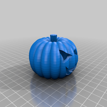 halloween led pumpkin tinkercad home household light eunny decoration deco 3d print model - Mito3D