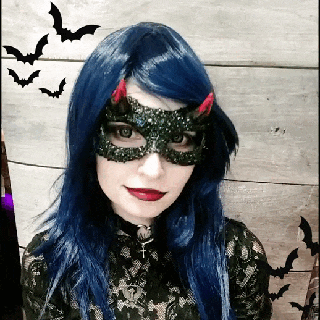 Bruxas mascarar diabo máscara halloween cosplay Horror halloweenxcults acessórios 3d print model - Mito3D