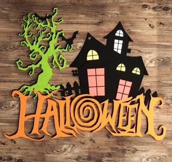 halloween pendant pumpkins pumpkin trick treat october 31 mask costume spooky 3d print model - Mito3D