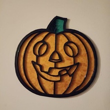 halloween pumpkin art decoration bricoloup 3d 3d print model - Mito3D