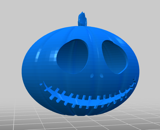Halloween zucca Natale incubo 3D print model - Mito3D