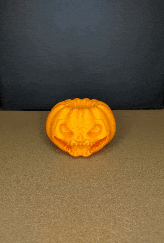 Halloween zucca giocattolo mostro 3D print model - Mito3D