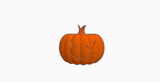 halloween pumpkin food 3d print model - Mito3D