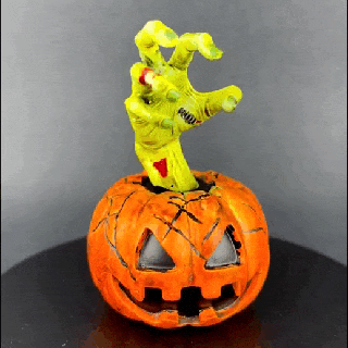 halloween pumpkin Art 3dprint stl decoration dragon nordic miniature bust 3d print model - Mito3D