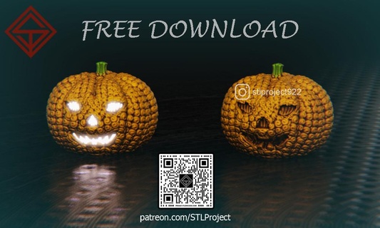 halloween pumpkin 3d print model - Mito3D