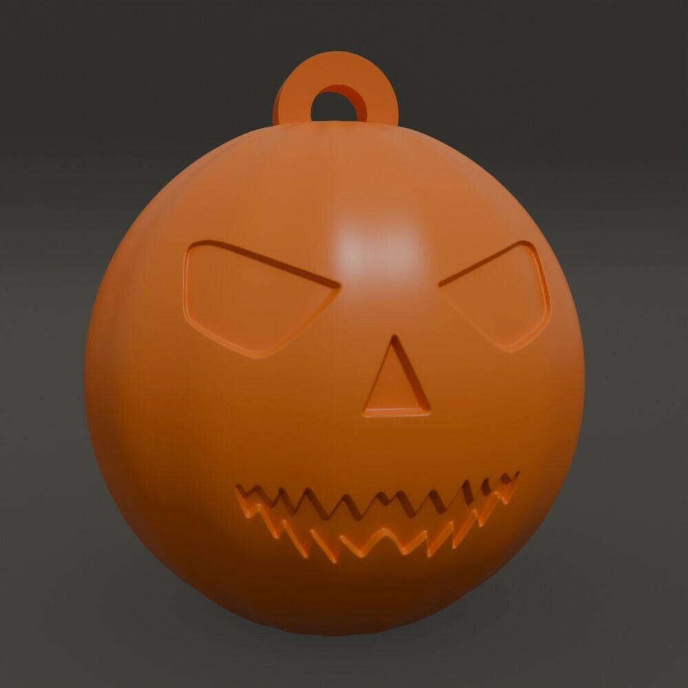 Víspera Santos calabaza horror zombi miedo escalofriante fantasma obsesionado monstruo Siniestro personaje criatura comida vegetal Fruta 3D print model - Mito3D