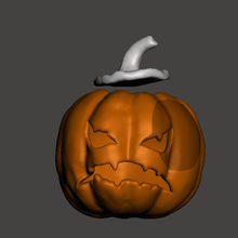 halloween pumpkin 2 neca scary ghost october fantasy dead tteror horror 3d print model - Mito3D