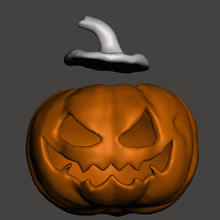 halloween pumpkin 3 neca scary ghost october fantasy dead tteror horror 3d print model - Mito3D
