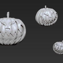 Halloween zucca 3d stampa 3d print model - Mito3D