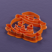 halloween pumpkin cookie cutter stl 3d print model - Mito3D
