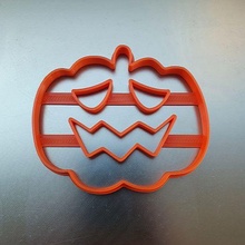 halloween pumpkin cutter cookie cutting cookies reaper poison scaredy cat web grave rip 3d print model - Mito3D