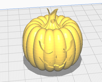 halloween pumpkin keychain 3d print model - Mito3D