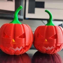 halloween pumpkin lamp jack-o -lantern light decoration festive party scary jack lantern 3d print model - Mito3D