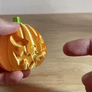 halloween pumpkin whistle death toy loud 3d print model - Mito3D