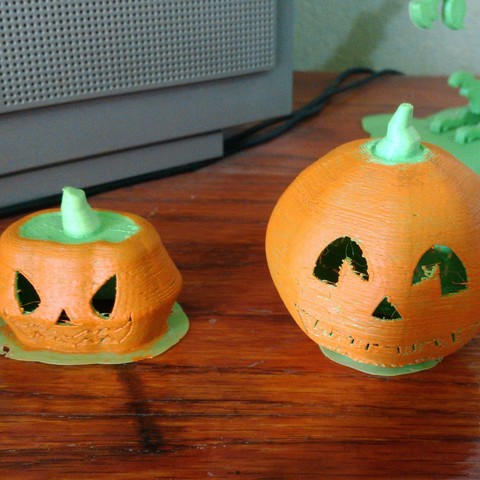 halloween pumpkins set 3 home season treat jannie trick failure art scary horror spooky 31 toys awesome lamp ghosts wisp will-o-the-wisp lantern jack jack-o-lantern october 3D print model - Mito3D
