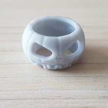 halloween anillo 1 la joyería de 3d print model - Mito3D