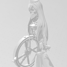 halloween-Serie dawn verschiedene halloween Skelett lort neue Wald ruhend Prinzessin Prinz disney Laufrad Spindel 3d print model - Mito3D