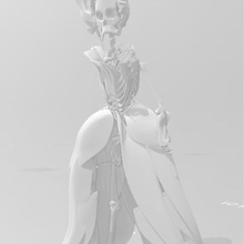 de halloween la serie construcción tiana art juguete estatuilla taian rana princesa disney nuevo calabaza 3d print model - Mito3D