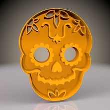 halloween skull cookie cutter hallowen fondant pumpkin hang wall ornament toy art christmas house saintly reindeer campaign ice boot tree star bell massage tool chiropractor chiropractic covid ender arm dog aesthetics caninca blades box easy 3d print model - Mito3D