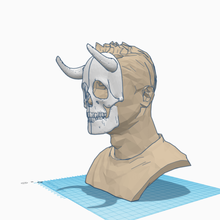 Víspera Santos cráneo máscara 5 1 paquete Moda us Minotauro unicornio calabaza jack lantern 3d print model - Mito3D