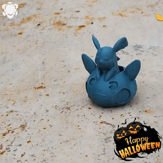 halloween special articulated pumpkin toy happy spooky fidget support print place 3d print model - Mito3D