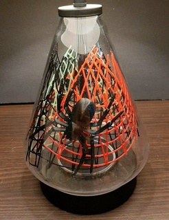 Halloween araignée chat table lampe décor décoration bureau Walmart 3d print model - Mito3D