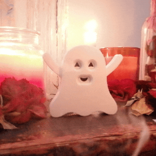 Halloween effrayant fantôme retourner visage jouet mignonne diable tour traiter tomber amusement Facile saison occulte ambiance donnant candel 3d print model - Mito3D