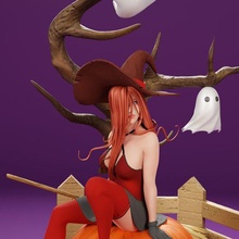 halloween witch stl art dia das bruxas feliz horror terror 3d cofrinho pegboard pasta dentes flexi flex vel natal 3d print model - Mito3D