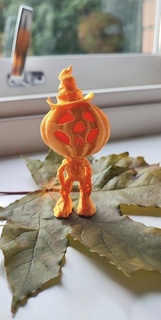 Halloween witcher zucca supporto gratuito 3d barra creatura personalizzato decorazione regalo vacanza presente giocattolo creature arte immaginario leggende personaggi 3d print model - Mito3D