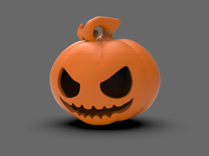 hallowen -- pumpkin -- pumpkin hallowen terror art fear pumpkin decoration party goodies candy maker  3d print model - Mito3D