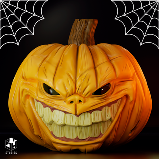 hallowen pumpkin pokemon animated cartoon 3d print model - Mito3D