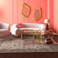 hall28 home decor design house modern furniture 3d print model - Mito3D
