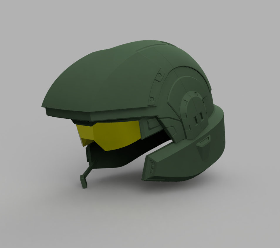 halo 3 marine helmet cosplay armor 405th masterchief toy spartan reach infinite mkiv mk4 wars 3D print model - Mito3D