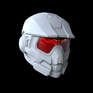 aréola 5 aviador capacete mestre chefe 3d print model - Mito3D