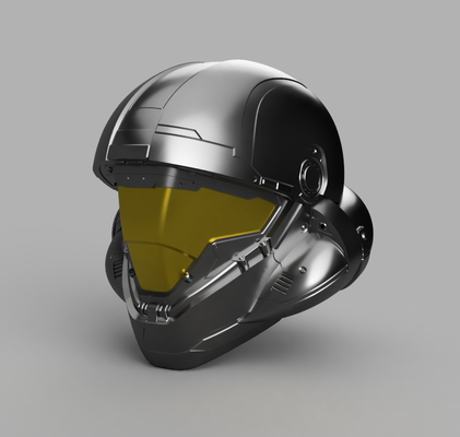 aureola 5 helljumper casco cosplay armadura 405th jefe principal juguete espartano alcanzar infinito mkiv mk4 guerras marina odst 3d print model - Mito3D