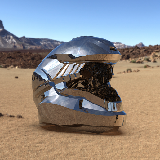 Halo 5 chauffeur casque cosplay Xbox Microsoft art jouet 3D print model - Mito3D