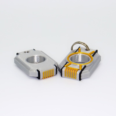 halo puce porte clés bijoux cortana infini 3d print model - Mito3D
