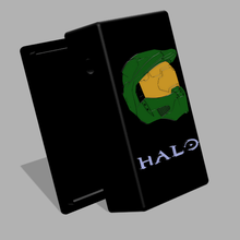 halo duel 18650 mechanical mod 3d print model - Mito3D