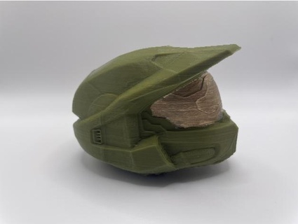 aréola capacete jogos decoração crânio 3d print model - Mito3D