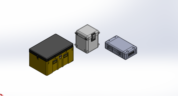 heiligenschein unendlich kisten 2 cajas 1 18 spiel box militar 3d print model - Mito3D