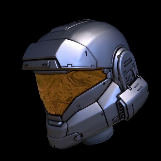 halo infinite firefall odst helmet 3D print model - Mito3D