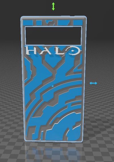 halo phone case google 6 pixel pro gadget 3d print model - Mito3D