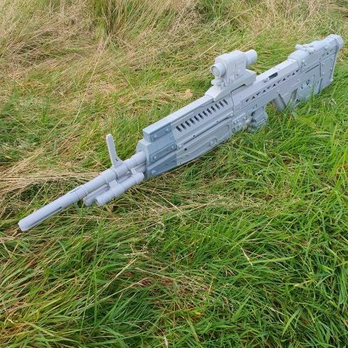 aréola alcance dmr covid 19 jogos arma fogo mestre chefe trabalhos estranhos suporte réplica rifle brinquedo vídeo adereços acessórios cosplay traje 3D print model - Mito3D