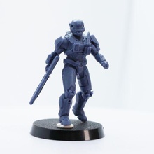 halo reach noble team carter assault rifle multi pack 3d print model - Mito3D