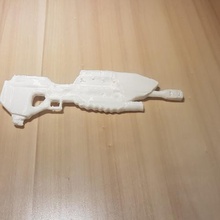 halo fucile gioco 3d print model - Mito3D